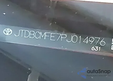 2023 Toyota Corolla Hybrid Le from USA, damaged, VIN JTDBCMFE7PJ014976